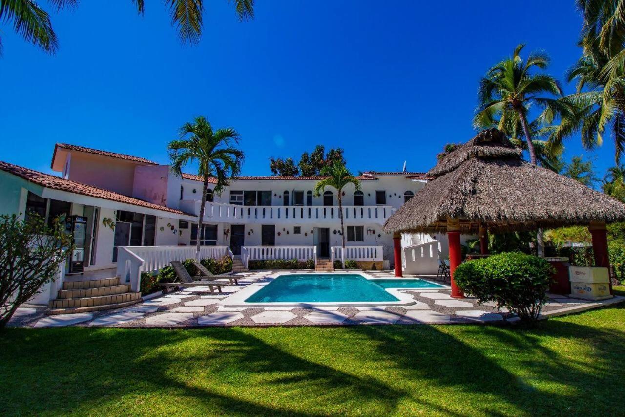 Villas Paraiso Manzanillo,Club Santiago Casa Playa Buitenkant foto