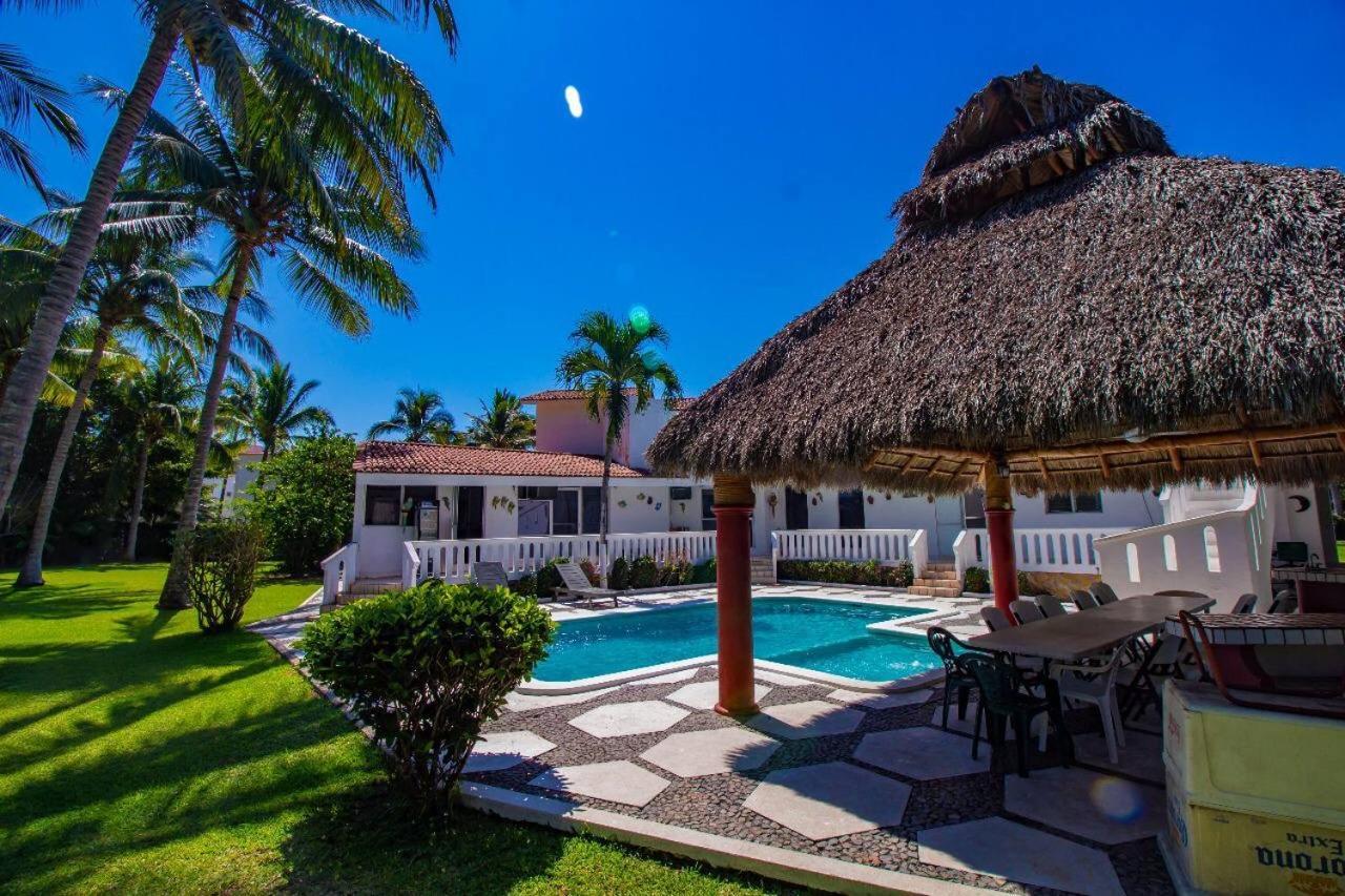 Villas Paraiso Manzanillo,Club Santiago Casa Playa Buitenkant foto
